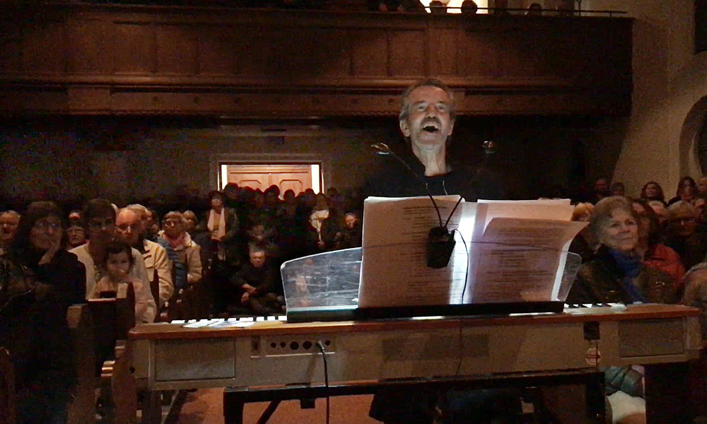 Pianist Michael Armann in der Landsberger Christuskirche