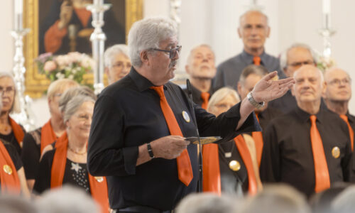 Gospelkonzert der sweet60s in der St. Nicolai Kirche in Waldheim, der Partnerstadt von Landsberg